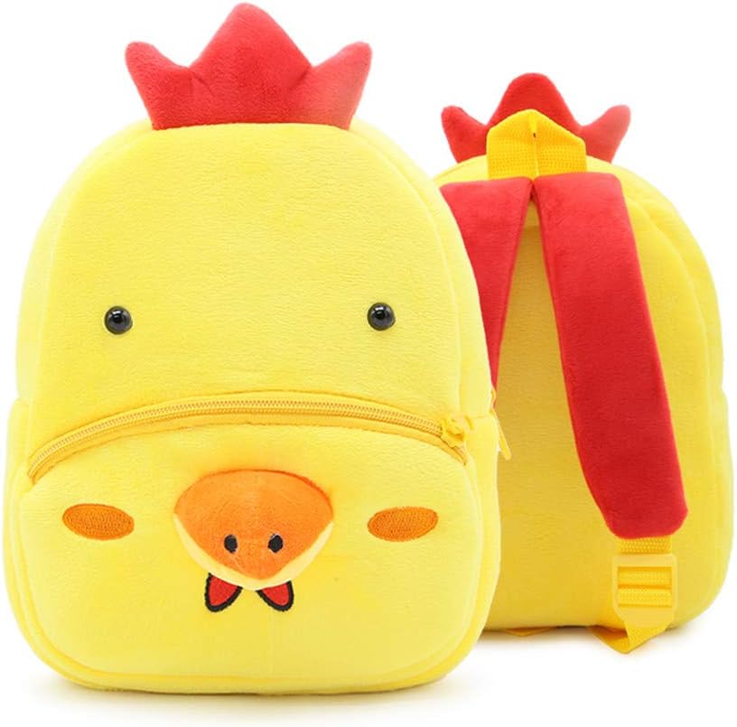 Kids Animal Backpacks Cute Toddler Backpack Plush Zoo Series Cartoon Mini Casual