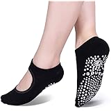 Yoga Socks Non Slip Skid Socks with Grips Pilates Ballet Barre Socks for Women