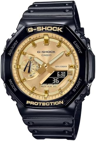 Amazon.com: G-Shock X-Large Combi GA110 Black/Gold One Size