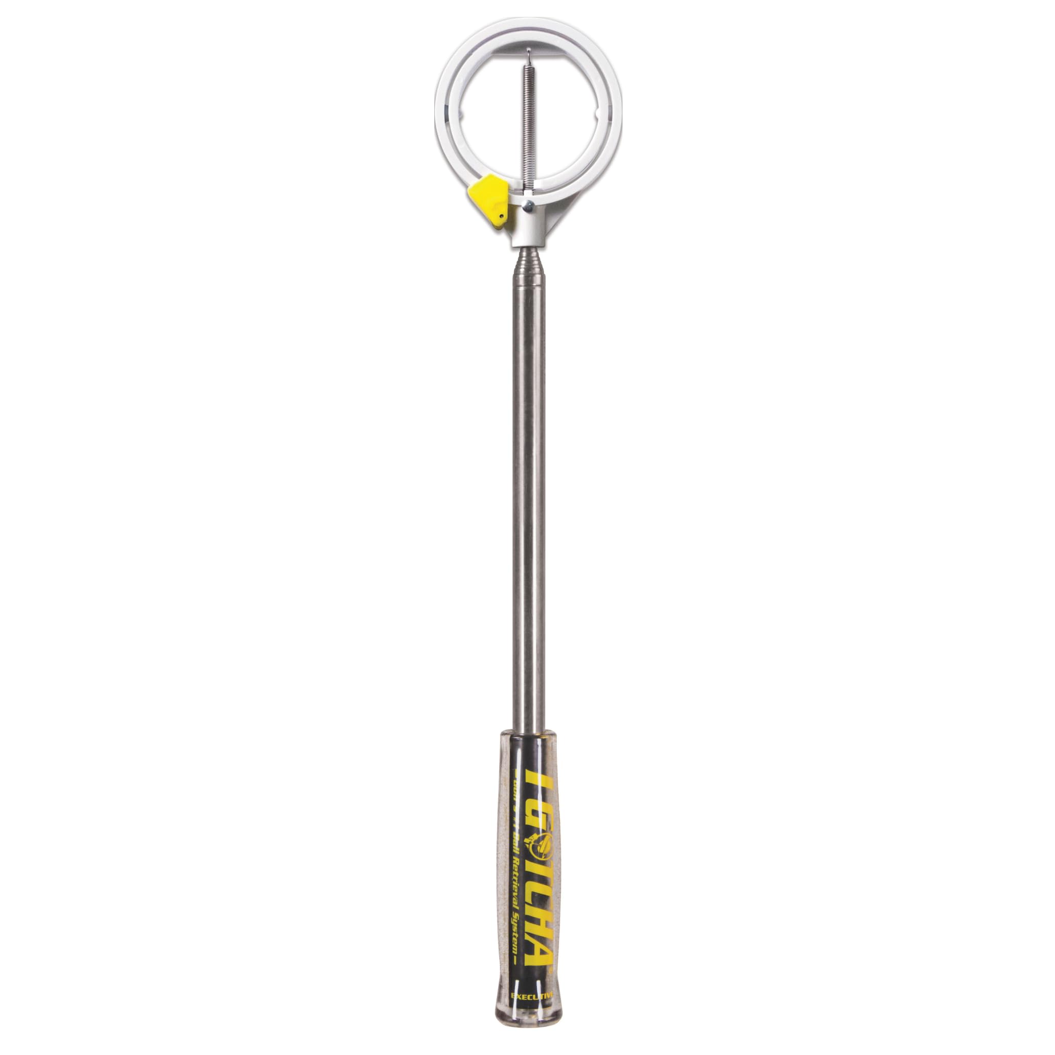 I GOTCHA Unisex Stainless Steel Golf Executive Compact Ball Retriever - Multi-Colour, 10 Ft, Silver, 10 Ft EU