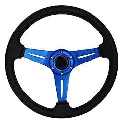 YEHICY 13.8” Racing Steering Wheel Quick Release