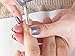Equinox 5-Piece Cuticle Pushers & Cleaners Kit - Professional Manicure & Pedicure Nail Care & Treatment - Perfect for Shaping and Cleaning all Nails - Leather Traveler's Organizer Case