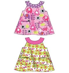 McCall Pattern Company M6912 Infants Reversible Top