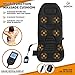Gideon™ Powerful Vibrating Massager Seat Cushion for Back, Shoulder and Thighs with Heat Therapy / 8-Massaging Programs - Massage, Relax, Sooth and Relieve Thigh, Shoulder and Back Pain
