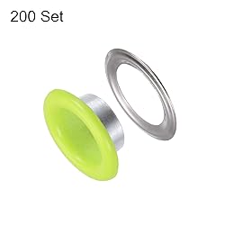 HARFINGTON 200 Set Color Round Grommets 10mm