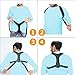 Posture Corrector Brace for Men & Women - Adjustable Upper Back Brace for Clavicle Support - Helps with Spine Alignment - Eliminates Slouching - Universal