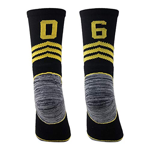 image for Football Team Socks,Funcat Men's Women's Cushioned Compression Teen Te
