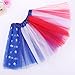 BESTOYARD Kids Tutu Skirt American Flag Tutu Dance Dress American Flag Style Halloween Costume for Stage Show and Daily Dress