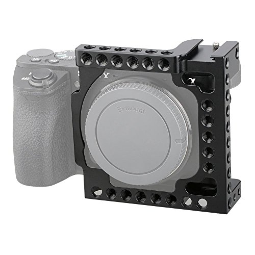 CAMVATE Camera Cage for Sony Alpha A6600/A6500 with Conversion 1/4