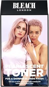 Bleach London Pearlescent Toner Kit for Pale Blonde, Ammonia-Free