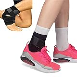 Orthopedic Ankle Support Brace by JERN (Unisex, Active Wear, Adjustable Neoprene Ankle Compression Belt)