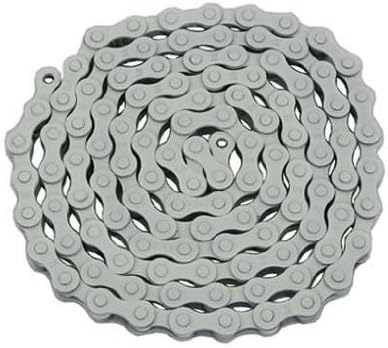 white bmx chain