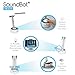 SoundBot SB320 3-in-1 Portable Wireless Bluetooth Speaker, LED Lamp,&Tablet/Smartphone Stand for Up to 11