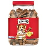 Milk-Bone Soft and Chewy Chicken 12 Vitamins and Minerals Recipe Healthy and Delicious Dog Snacks - 37 ounces