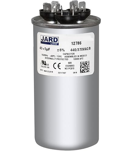 テルミー線 Amazon.com: Lennox 89M77 - Dual Run Capacitor 40+5 MFD 440