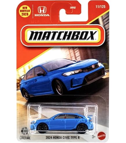Amazon.com: Matchbox Honda Civic Type R [Green] 7 of 10, National