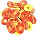 SweetGourmet Peachie-O's Gummi | Peach Candy Gummy Rings | 2 Pounds