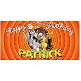 Looney Tunes Personalized Birthday Banner Party Decoration Backdrop
