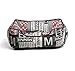 Disney Corded Rectangular Bumper in Minnie Newspaper, Black (Dog/Cat Bed)