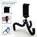 GoStellar Universal Flexible Mini Tripod, Lightweight, Ball Head for Cameras and Smartphone Devices, Mount Adapter, Bluetooth Remote Shutter (Wrist Strap)