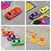 iBaseToy Toy Trucks Transport Car Carrier - Toy Cars Truck Educational Vehicles Toy Car Set Includes 12 Cars, 2 Helicopters, 28 Toy Car Slots，Great Gift for Kids, Toddlers, Children - Boys and Girls