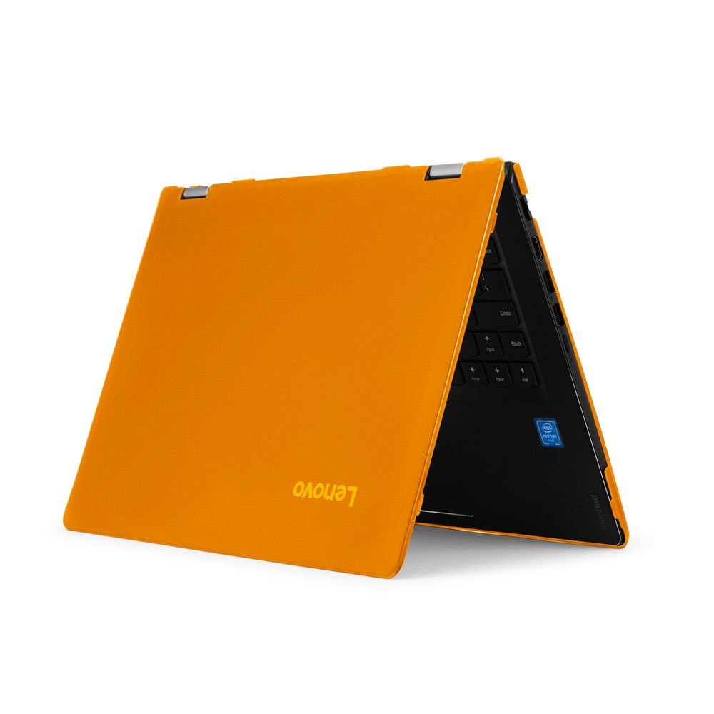 mCover Hard Shell Case for NEW 14" Yoga 530 (NOT compatible with older Yoga 520/510 / 500 series) laptop computers (Yoga 530 14" Orange)