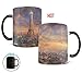 Morphing Mugs Thomas Kinkade - Paris - City of Love - France - One 11 oz Color Changing Heat Sensitive Ceramic Mug – Image Revealed When HOT Liquid Is Added!