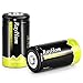 RayHom C Rechargeable Battery 5000mAh Ni-MH High Capacity Battery (8 Pack)
