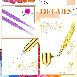 Tondiamo 100 Pack 0.5 mm Touch up Paint Brushes