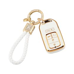 PIFOOG Key Fob Cover for Honda 5 Buttons Car Keys