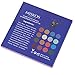 MISKOS 16 Color Purple Bright Pigmented Eyeshadow Palette Cruelty Free 8 Shimmer 8 Matte Smoky Warm Eye Shadows Nature Waterproof Eye Makeup Kit