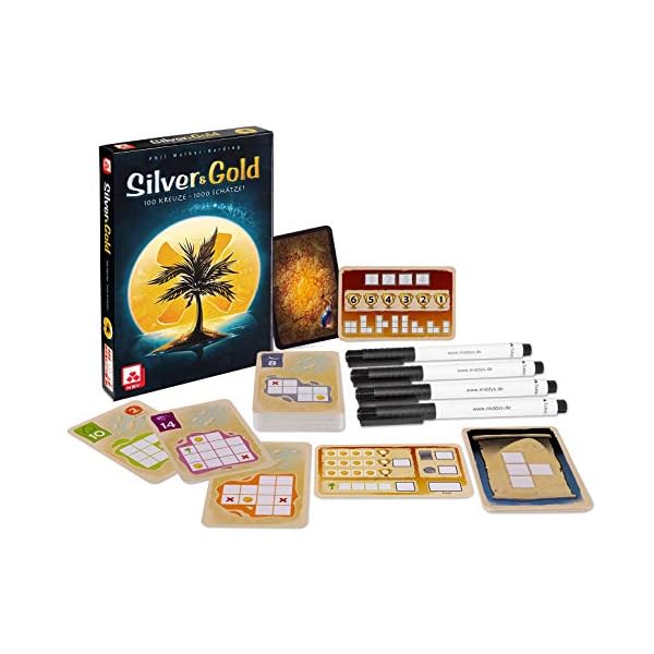 NSV - 4088 - SILVER & GOLD - Kartenspiel – Bild 3