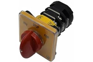 QXNASU Bridgeport Milling Machine Part - Forward Reverse 3 Phase Motor Mill Switch