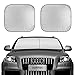 HIPPIH Decor 2 Pack Car Windshield Sun Shade - 28'' x 31'' Foldable Sunshade for UV Protection and Heat Reflector - Keep Your Vehicle Cool(28