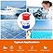 Goplus Bilge Pump for Boats, 12V Marine Boat Yacht Submersible Water Pump (1100 GPH with 1-1/8