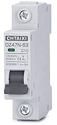 Chtaixi AC Miniature Circuit Breaker, 10 Amp