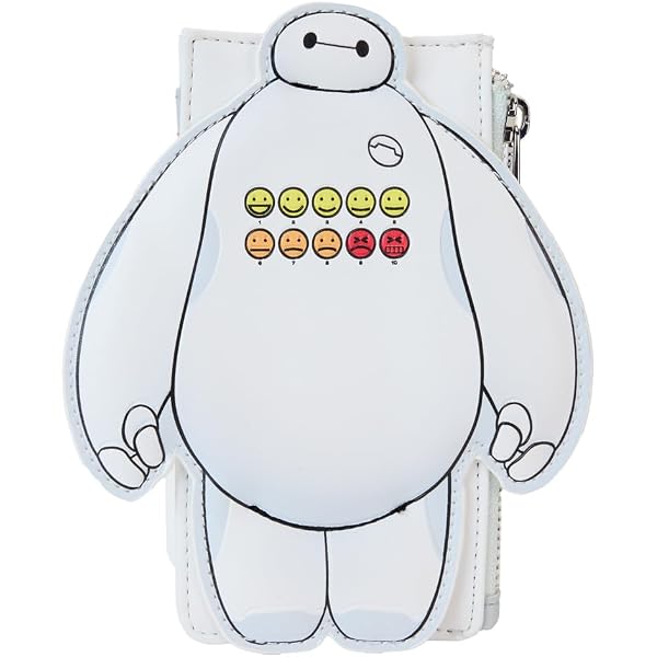 Loungefly Mochila Disney que brilha no escuro Baymax Falante