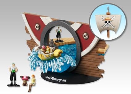 Amazon Co Jp Onepiece ワンピース 1 144 ワールドスケール 3 グランドライン ミニメリー２号発進 フィギュア バンダイ ホビー