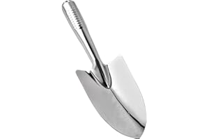 ZOYIANCY Garden Shovel Hand Trowel, Stainless Steel Gardening Hand Tools, Spade Shovel for Planting, Transplanting, Weeding, Digging