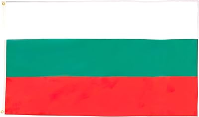AZ FLAG Bulgaria Flag 2x3 ft 100D Polyester with 2 Brass Eyelets