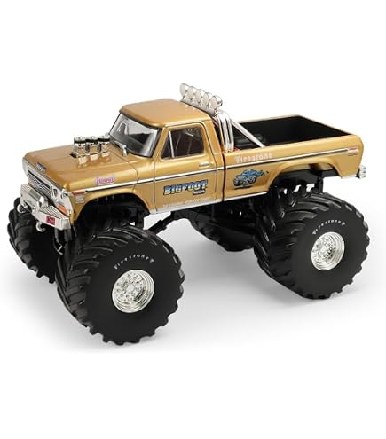 Amazon.com: Greenlight 1/18 1974 Ford F-250 Ranger XLT Monster