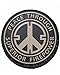 Peace Through Superior Firepower PVC Velcro Morale Patch
