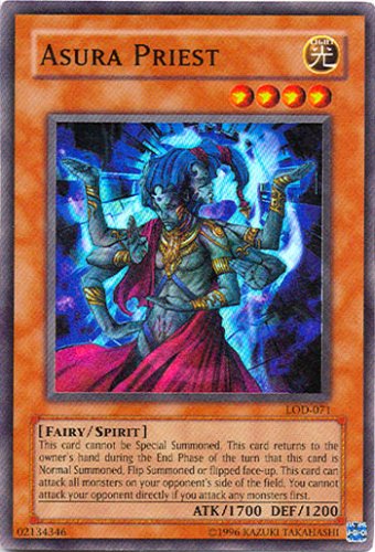 Yu-Gi-Oh! - Asura Priest (LOD-071) - Legacy of Darkness - 1st Edition - Super Rare