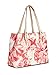 GUESS Factory Women's Ellisha Watercolor Floral Faux-Leather Charm Satchel
