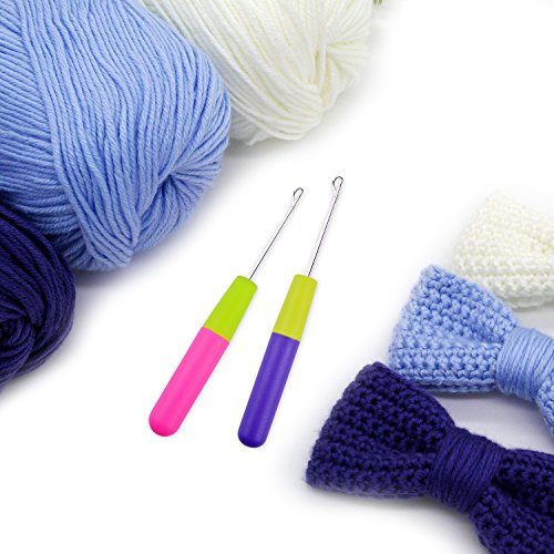 3 BronaGrand+Wooden+Plastic+Crochet+Needle