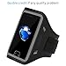 LOVPHONE iPhone 7/8 Plus Armband, Man/Women Running Sport Armband for iPhone 7/8 Plus Suitable for Gym Workout w/Kickstand Key Bag Earbuds Holder Card Slot Case, Water Resistant (Gray)