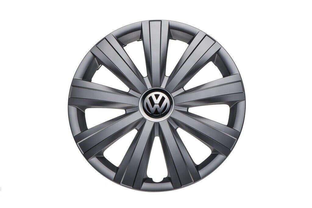 Genuine OEM VW Hubcap for 2011-2014 Jetta Sedan | Fits 15-Inch Wheel | Part #5C0-601-147-QLV