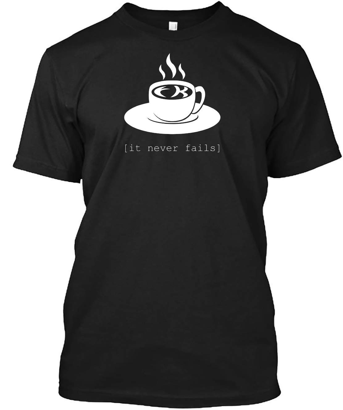 Fk In The Coffee It Never Fails Deadly Premonition Dark Shirt Unisex Short Sleeve Graphic 