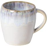 Costa Nova Ceramic Stoneware 15 oz. Mug - Brisa Collection, Ria Blue | Microwave &amp; Dishwasher Safe Dinnerware | Food Safe Glazing | Restaurant Quality Drinkware