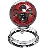 7 inch ROOD Ronde LED Koplamp Hoge Dimlicht met Chrome 7 inch koplampen Montage beugel ring ondersteuning voor Harley…